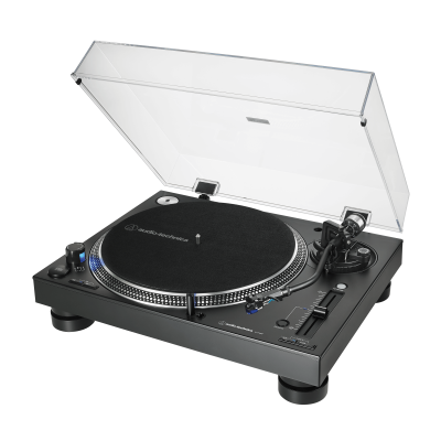 Audio Technica Direct-Drive Professional DJ Turntable in Black - AT-LP140XP-BK