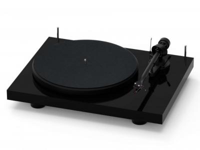 Project Audio DEBUT III Turtable With OM 5E Moving Magnet Cartridge In High Gloss Black - PJ65180668