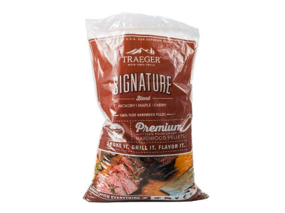 SIGNATURE BLEND WOOD PELLETS - 20 LB BAG