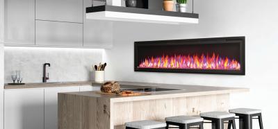 60" Napoleon Entice 60 Electric Fireplace - NEFL60CFH