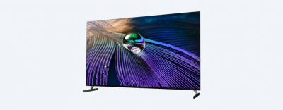 65" Sony A90J Series XR65A90J OLED 4K Ultra HD High Dynamic Range Smart TV