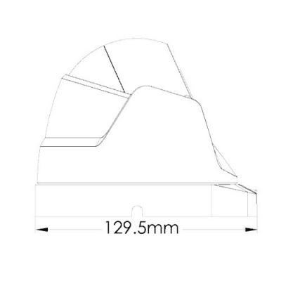 Provision ISR AHD Ultra Metal Dome IR Motorized 2.8-12mm 2MP in White - PV-DI-391AHDU-MVF