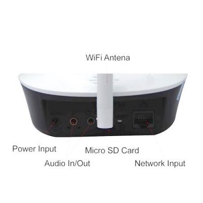 Provision ISR 2MP 355°Pan/120° Tilt WiFi PNV Fixed 3.6mm Lens with 10m IR Camera in White - PV-PT-838