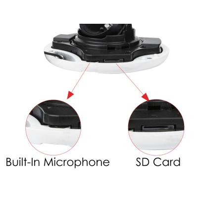 Provision ISR 4MP Mini VPD Eye-Sight IP Fixed 2.8mm Lens with 10M IR Camera in White - PV-DMA-340IPEN-28