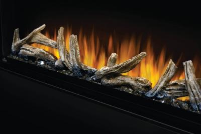 100" Napoleon Alluravision 100 Deep Depth Wall Hanging Electric Fireplace - NEFL100CHD-1