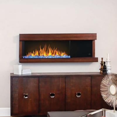 53" Napoleon Stylus Steinfeld Wall Hanging Electric Fireplace - NEFP32-5320BW