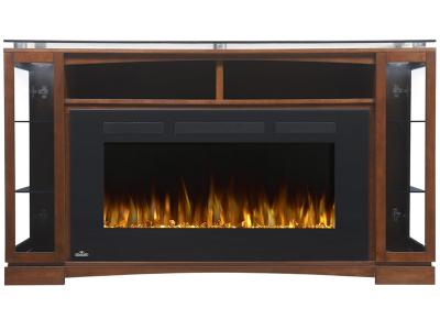 Napoleon Prestige Electric Shelton Mantel Package with Allure Phantom - NEFP42-1715BW