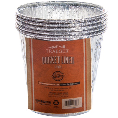 Traeger Bucket Liner 5 Pack - BAC407