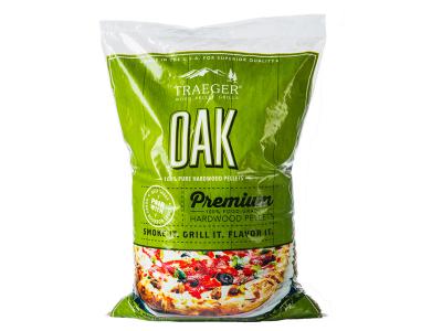 OAK BBQ WOOD PELLETS - 20 LB BAG