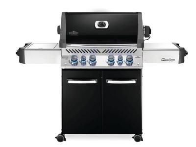 Napoleon Prestige 500 Propane Gas Grill with Infrared Rear Burner and Infrared Side Burner - P500RSIBPK-3