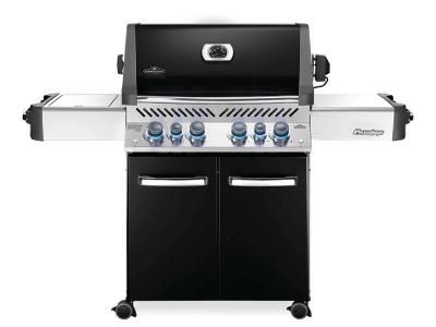  Napoleon Prestige 500 Natural Gas Grill with Infrared Rear Burner and Infrared Side Burner - P500RSIBNK-3