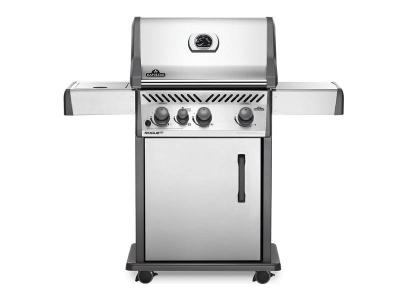 Napoleon Rogue 3-Burner Propane Gas Grill with Infrared Side Burner - RXT425SIBPSS-1