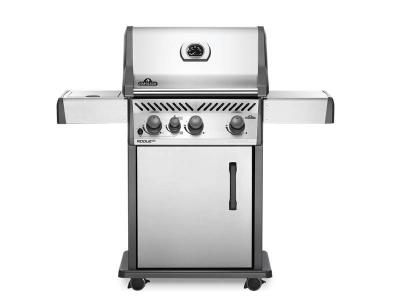 51" Napoleon Rogue XT 425 Natural Gas Grill with Infrared Side Burner - RXT425SIBNSS-1