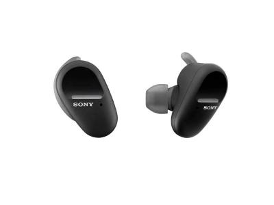 Sony Truly Wireless Noise-Cancelling Headphones for Sports in Black - WFSP800N/B